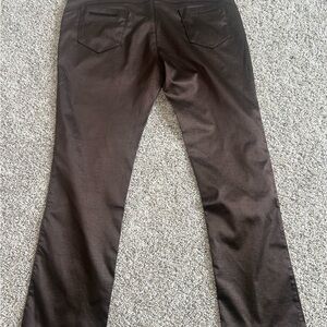 Barabas Men’s Size 40 Brown Slim Fit Dress Pants Cotton Blend Modern